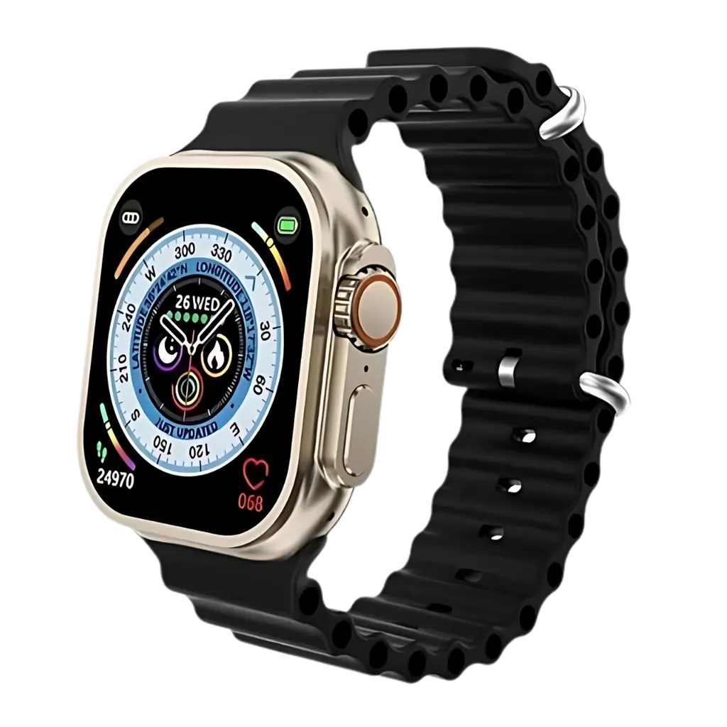 "Ultra 7-in-1 Strap Smart Watch on wrist"​