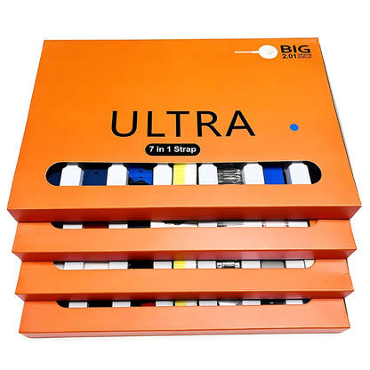 Ultra 7-in-1 Strap Smart Watch with box