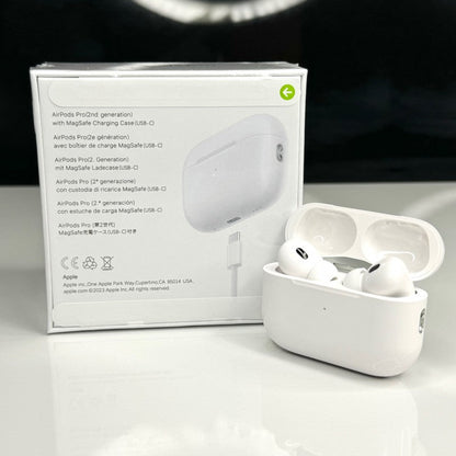 AirPods Pro 2 Titanium ANC in use during a workout, showcasing water resistance.