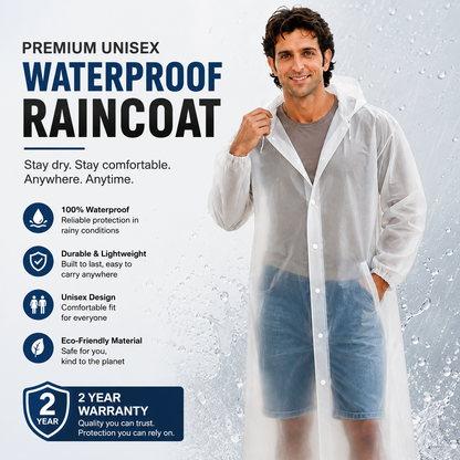 Premium Unisex Waterproof Raincoat